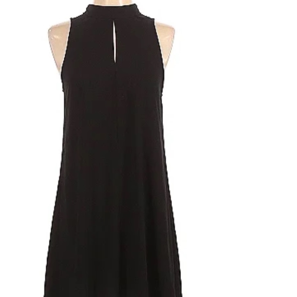 Black A-Line dress